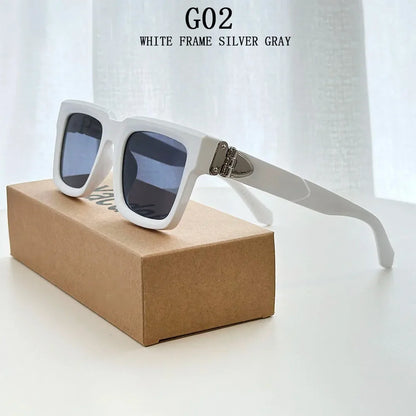2026 Square Sunglasses Women Trendy Vintage Luxury Sunglass Men Fashion Glasses Gafas De Sol Hombre Luxe Lunette Soleil Femme