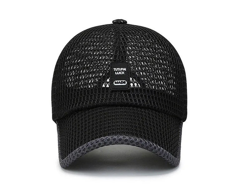 [NORTHWOOD] Men's Mesh Baseball Cap Breathable Summer Caps Dad Hat Outdoor Fishing Hats Bone Gorras Snapback Trucker Cap