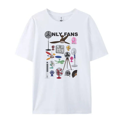 Women Vintage Fashion Streetwear Graphic T Shirt Only Fans Funny T-Shirts Short Sleeve Humor Tees Unisex Y2k Aesthetic Clothes