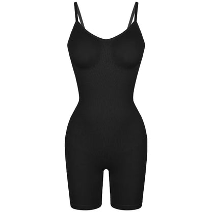 New Bodysuit Shapewear Women Tank Top Tummy Control Full Body Shaper Anti Chafing Shorts Slimming Waist Trainer Butt Lifter