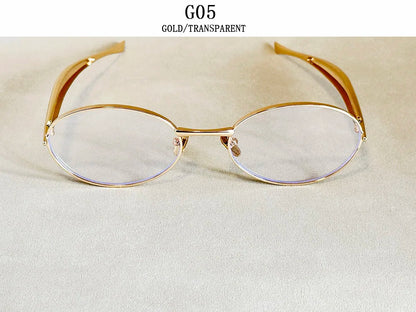 Oval Sunglasses Women Trendy 2025 Luxury Vintage Sunglass Fashion Glasses Dropshipping Lentes De Sol Mujer Lunette Soleil Femme