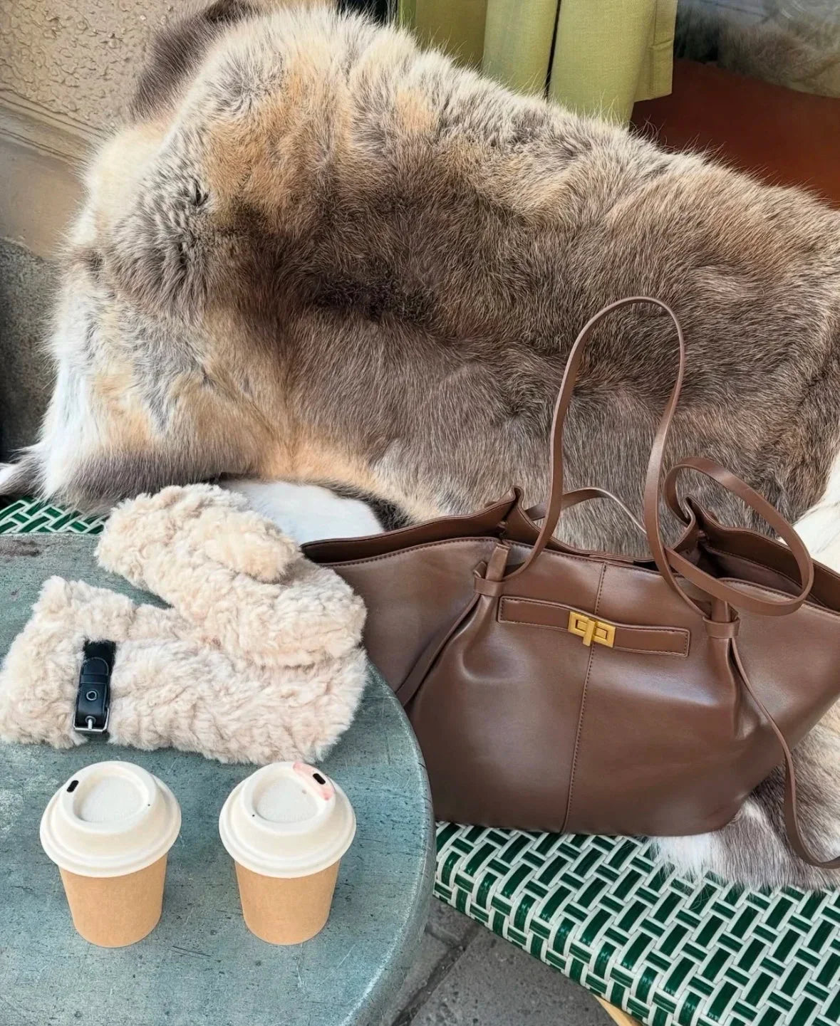 2026 Women's Summer Large Capacity Commuter Tote Bag Female Korean Fashion Luxury Pu Leather Handbags Chic Trend Underarm Bag