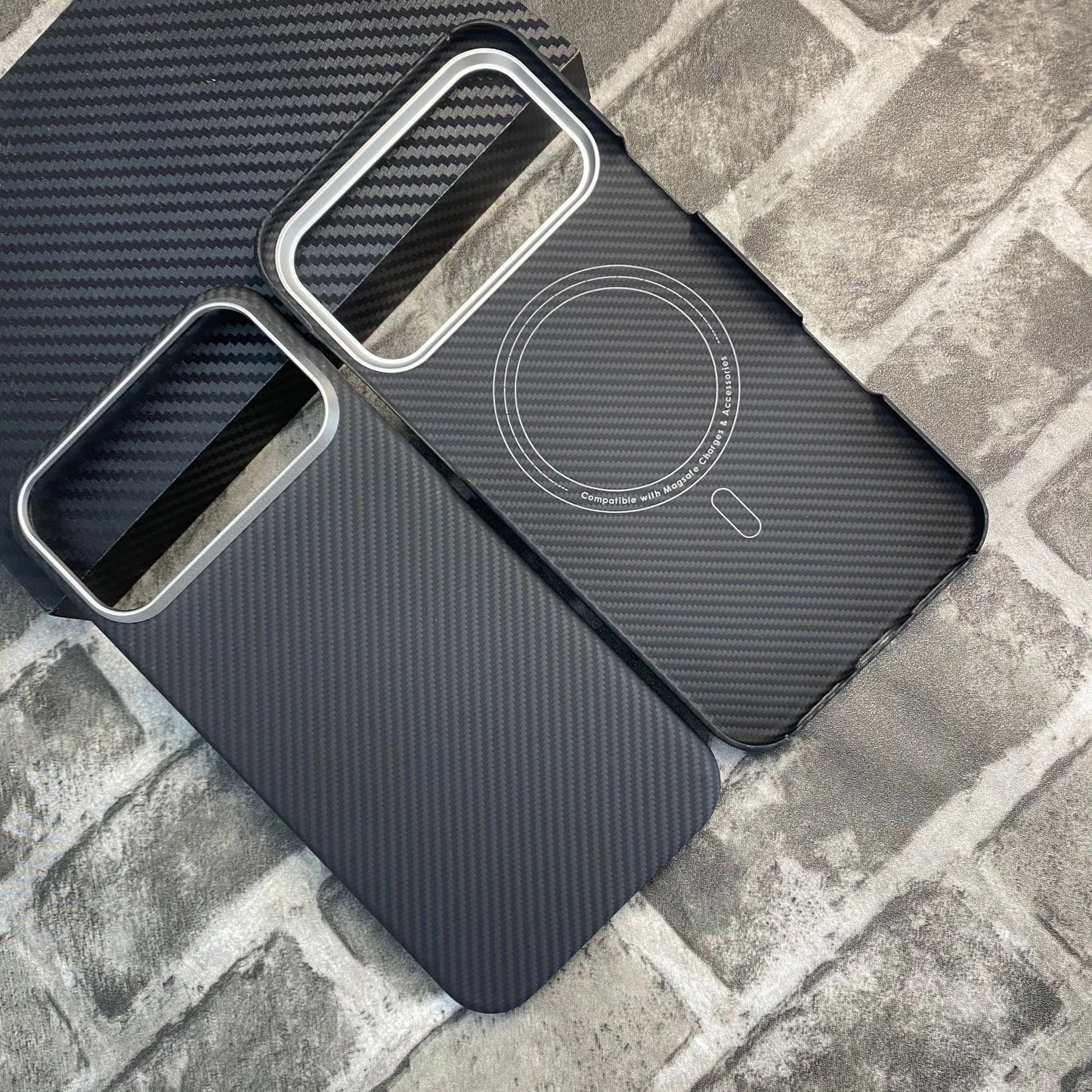 100% Kevlar Aramid Carbon Fiber Case For iPhone 17 Pro Max 17Pro With Magsafe Luxury Cover Magnetic Ultra-Thin Phone Back Case