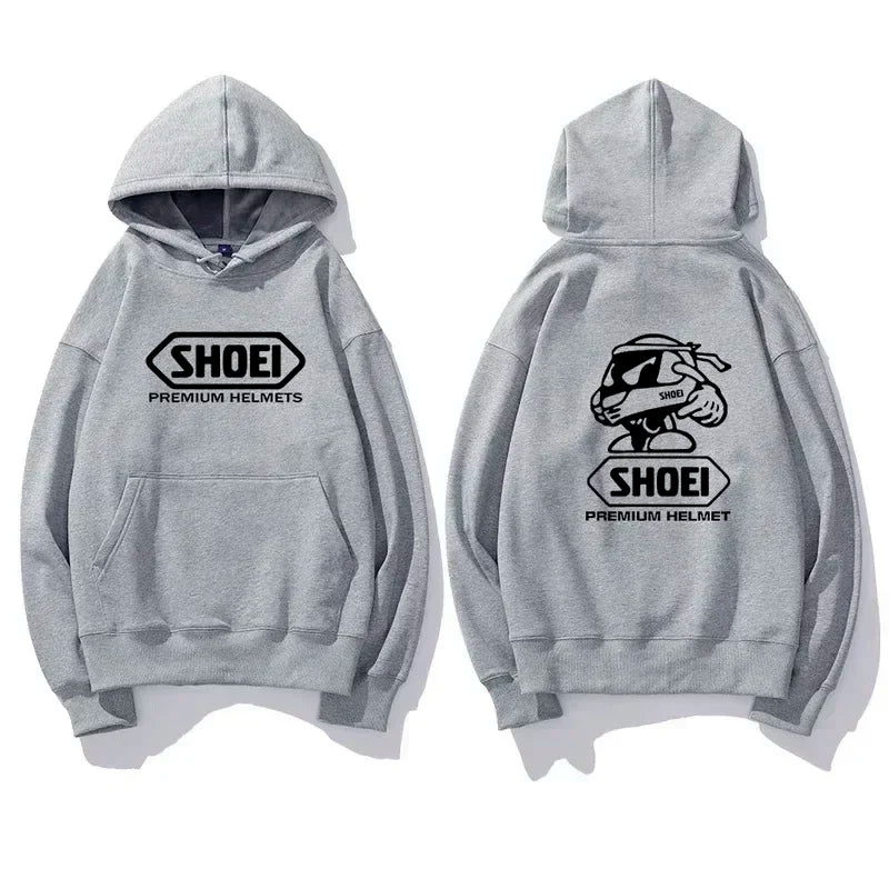 2026 New Men's Fashion Motorcycle Culture Hoodie Autumn Winter Long Sleeve Sweatshirt High Quality Comfortable Casual Top