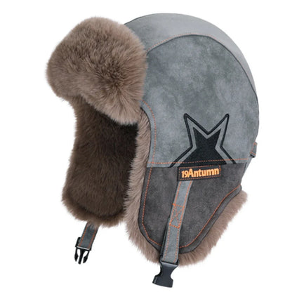 Russian Hat Men Women New Thick Warm Autumn Winter Fur Hat Male Female Windproof Snow Ski Trapper Earflap Cap Bomber Hat