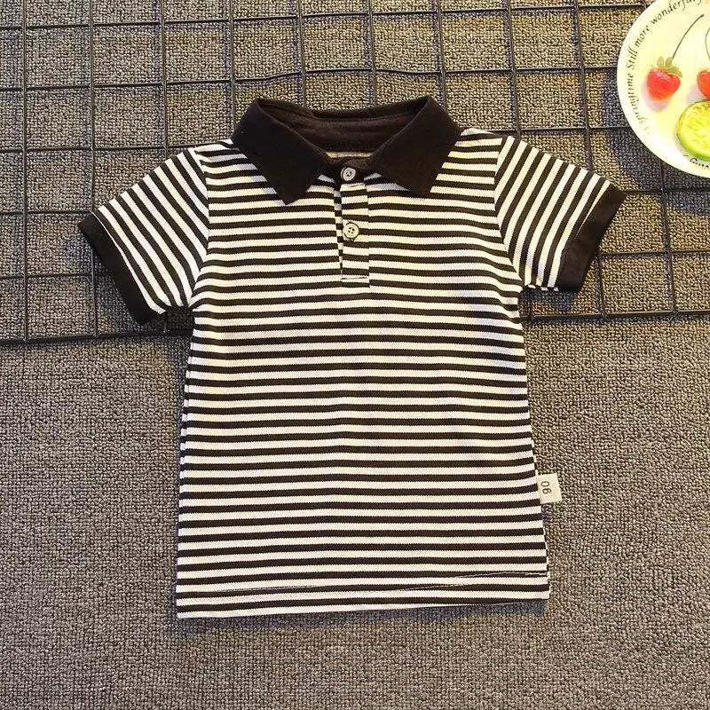 Summer Children Boys Clothing Suits Kids Striped T-Shirt Shorts 2Pcs/Set Toddler  Baby Clothing Tracksuits 0-5 Years