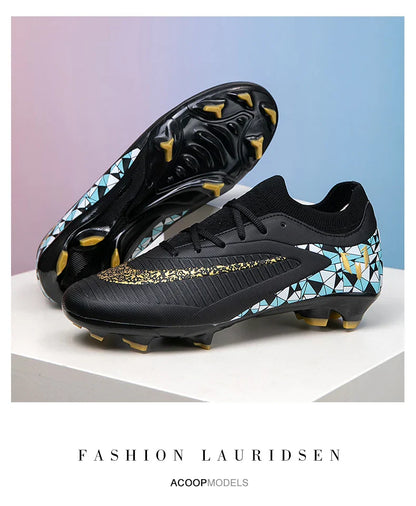 New Kid Match Boys Professional Non-Slip Comfortable Football Boots Sneakers Match Soccer Shoes Outdoor Sports Shoes Unisex