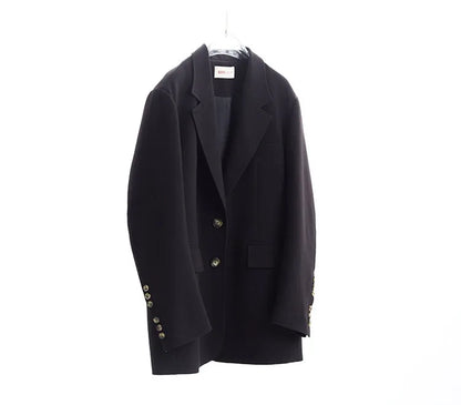 A Must-Have for Commuting~ 2026 Spring Women's Plus-Size Casual Blazer with Shoulder Pads, Oversized Loose Fit with a High-End Feel
