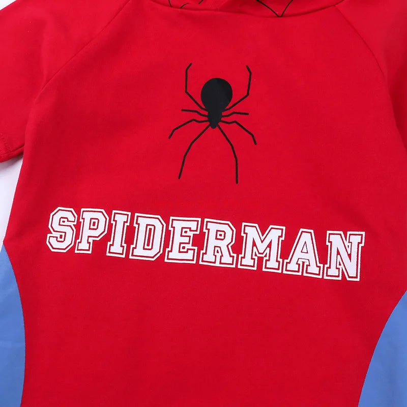 Spider Man Batman Captain Baby Rompers Newborn Baby Kawaii Cute Anime Cartoon Cosplay Costume Jumpsuit Cotton Clothes Kid Gift