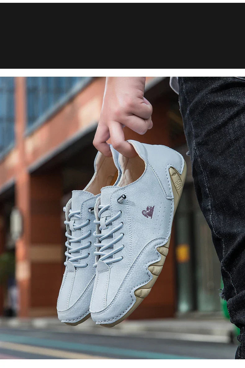 Men's shoes four season new plus size casual shoes fashion low-top soft sole breathable outdoor shoes men's sports walking shoes
