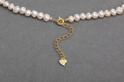 4-5mm Baroque Freshwater Pearl Necklaces 38cm 45cm 50cm 925sterling Silver Necklaces Jewelry Gift 2026 New Arrivals