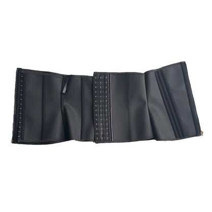Women Plus Size Fajas Waist Trainer Corset Tummy Control Zipper Vest Body Shaper Cincher Shapewear Slimming Belt Sports Girdle