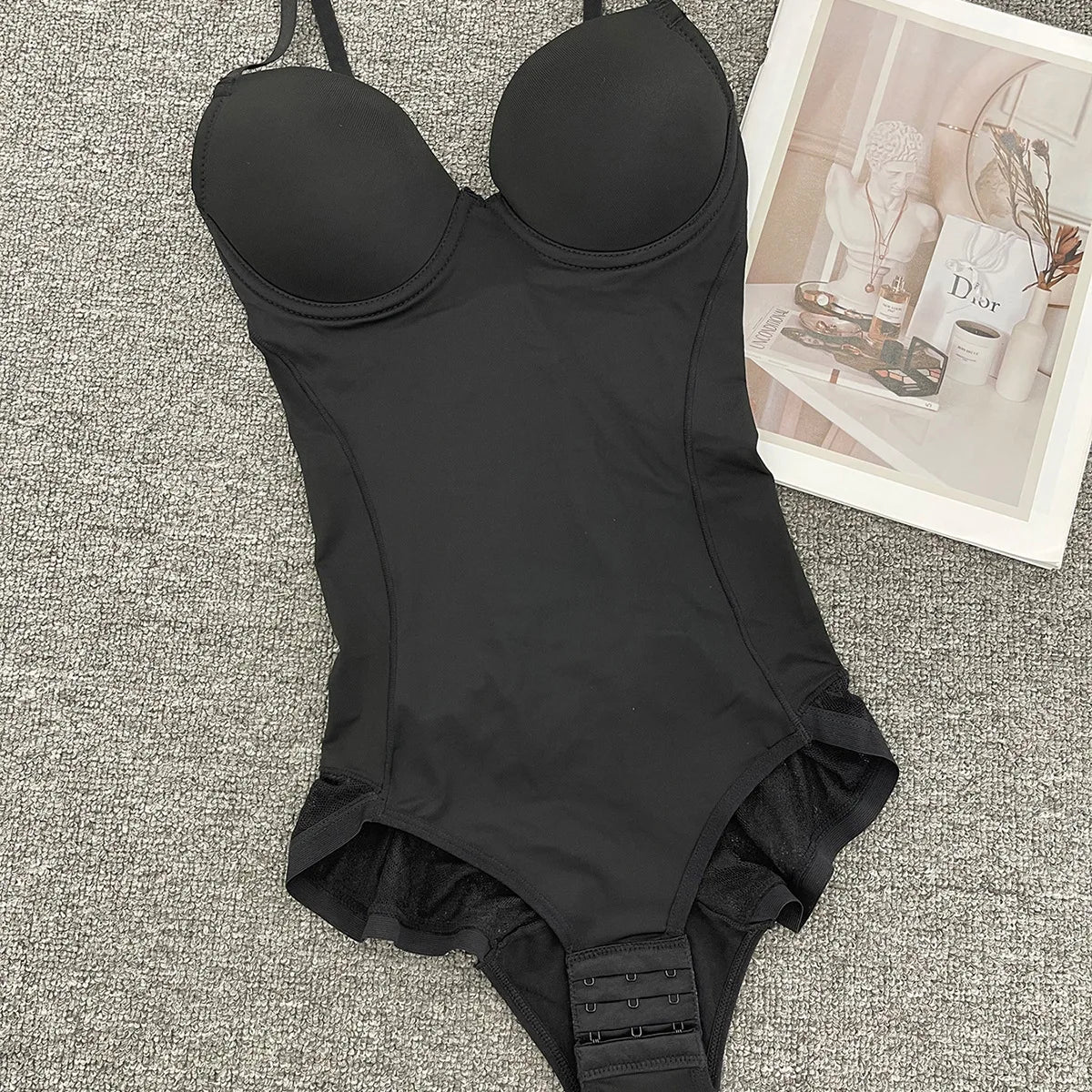 Women Corset Shapewear Bodysuit Tummy Control Tight Slimming body Shaper Bodysuit with Bras