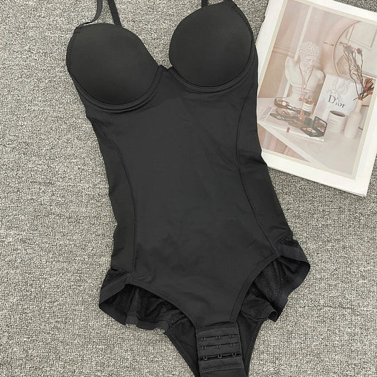Women Corset Shapewear Bodysuit Tummy Control Tight Slimming body Shaper Bodysuit with Bras
