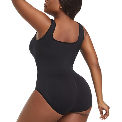 Plus Size Women's Briefs Bodysuit Butt Lifter Wide Shoulder Straps Shapewear Smooth Body Tummy Control Body Shaper XL-5XL New in
