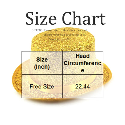 Magic Performance Hats British Style Fedora Glitter Jazz Caps Panama Evening Party Headwear for Women Men Gentleman Dancing Hat