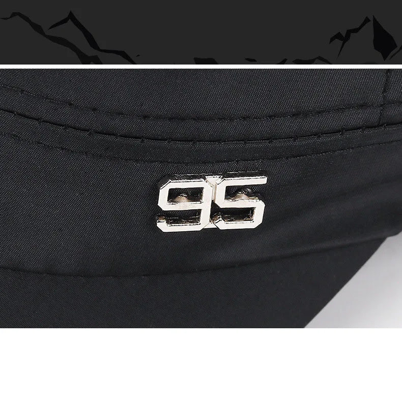 military cap flat top hat men's baseball hat spring summer men's outdoor sunshade mesh hat