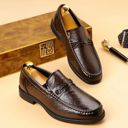 Fashion Style Man Casual Shoes Comfortable Luxury Loafers Leisure Walk Men Slip on Flats All-match Male Business Shoes Moccasins