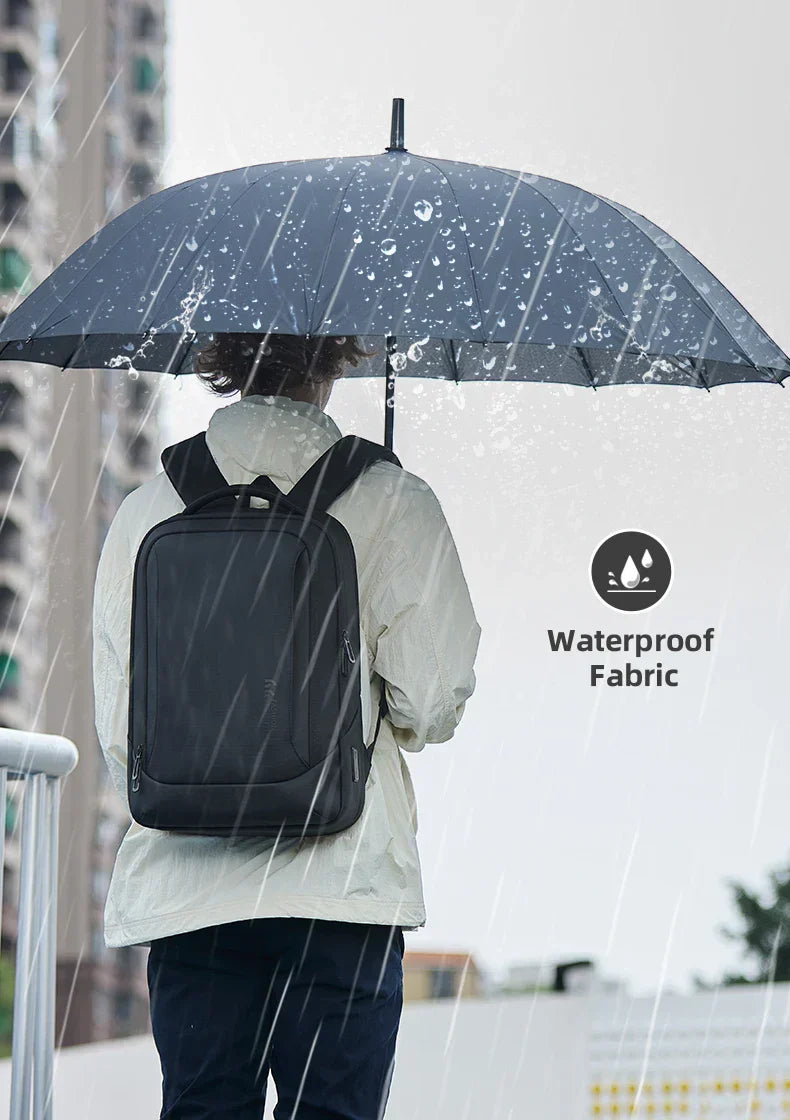 Men's Designer Laptop Bag Waterproof School Bags for College Boys Male Business Sports Travel Backpack Men With USB Charging