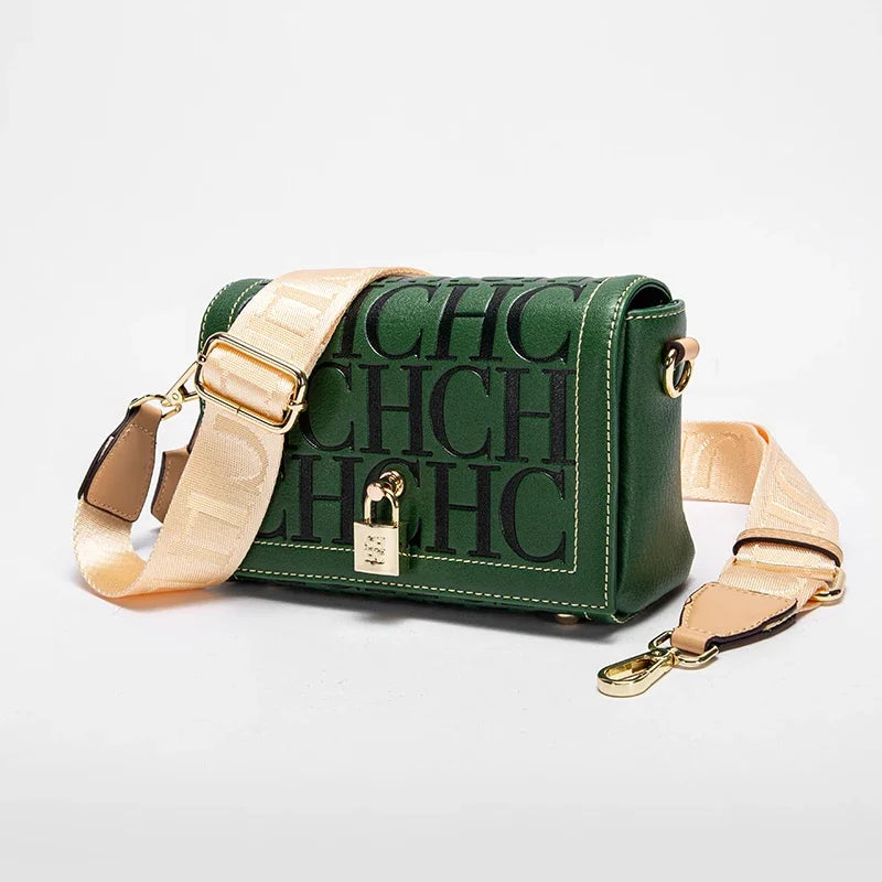 Fashionable Classic Light Luxury Letter PU Material Crossbody Bag Design Exquisite Craftsmanship Women's New Shoulder Bag