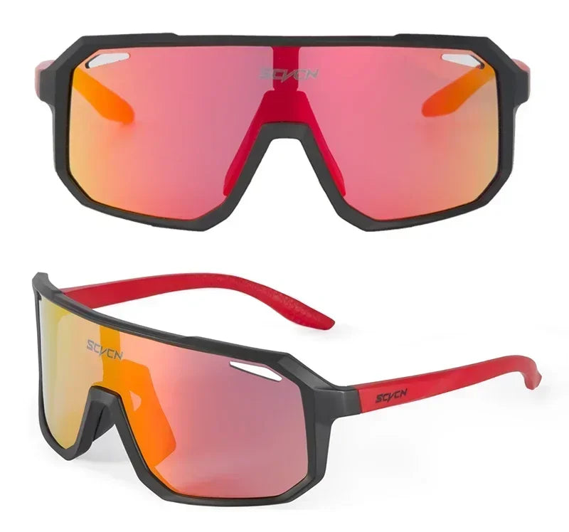 New Sports Men UV400 Cycling Glasses Bike Sunglasses Outdoor Eyewear  MTB Bicycle Women Riding Hiking Goggles