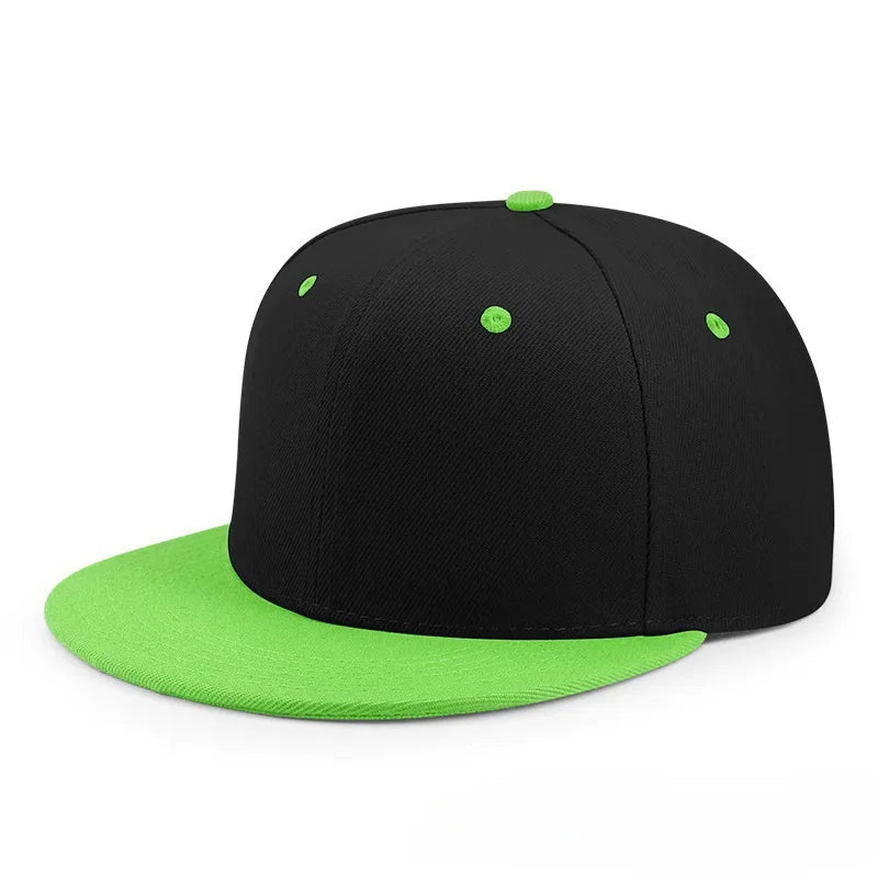 New Hot Sale Cap Plain Snapback Hat High Quality Adult Hip Hop Baseball Cap Men Women Outdoor Leisure Baseball Hat