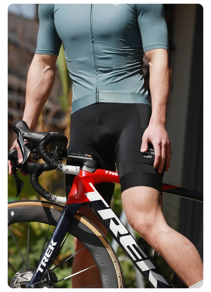 Pro Summer Men's Cycling Shorts Bicycle Pants Shock-absorbing Cycling Clothing Mountain Road Bike Tousers With Pocket