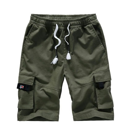 Mens Summer New Trendy Brand Five Point Cropped Pants High Quality Cargo Shorts Mens Plus Size Sports Casual Fashion Shorts