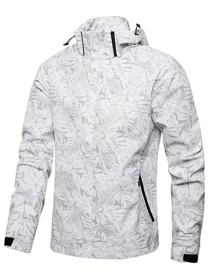 Man 2026 New Spring Autumn Leisure And Comfortable Outdoor Zipper Windbreaker Fashion Printed Windproof Jacket