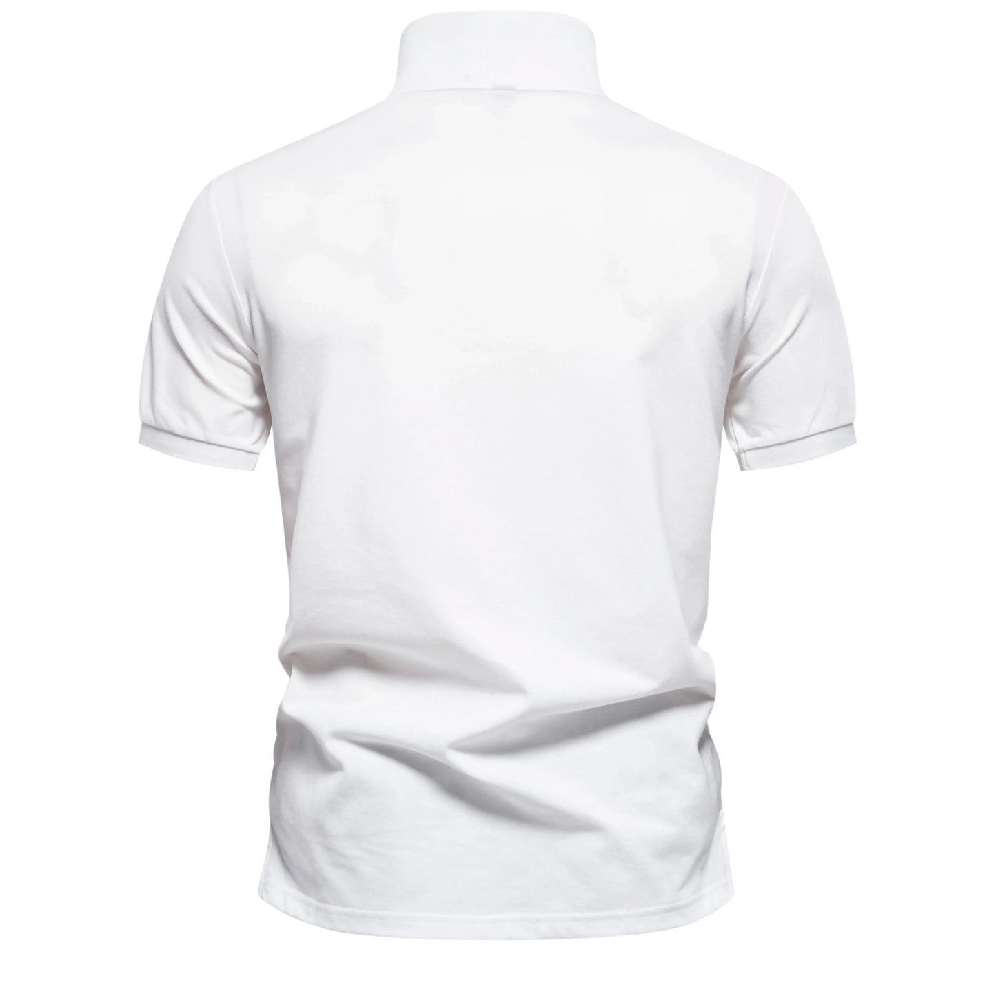 New Design Gradient Printed Cotton Blend Polo Shirts for Men Short Sleeve Summer Fashion Mens Polos