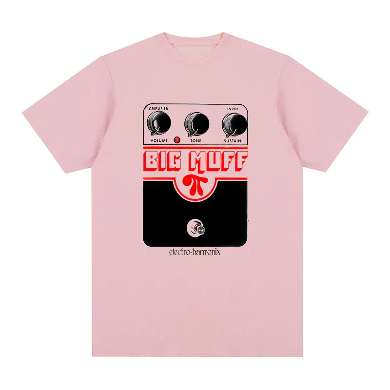 Big muff T-shirt guitar pedal effect shoegaze Cotton Men T shirt New TEE TSHIRT Womens Tops