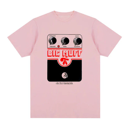 Big muff T-shirt guitar pedal effect shoegaze Cotton Men T shirt New TEE TSHIRT Womens Tops