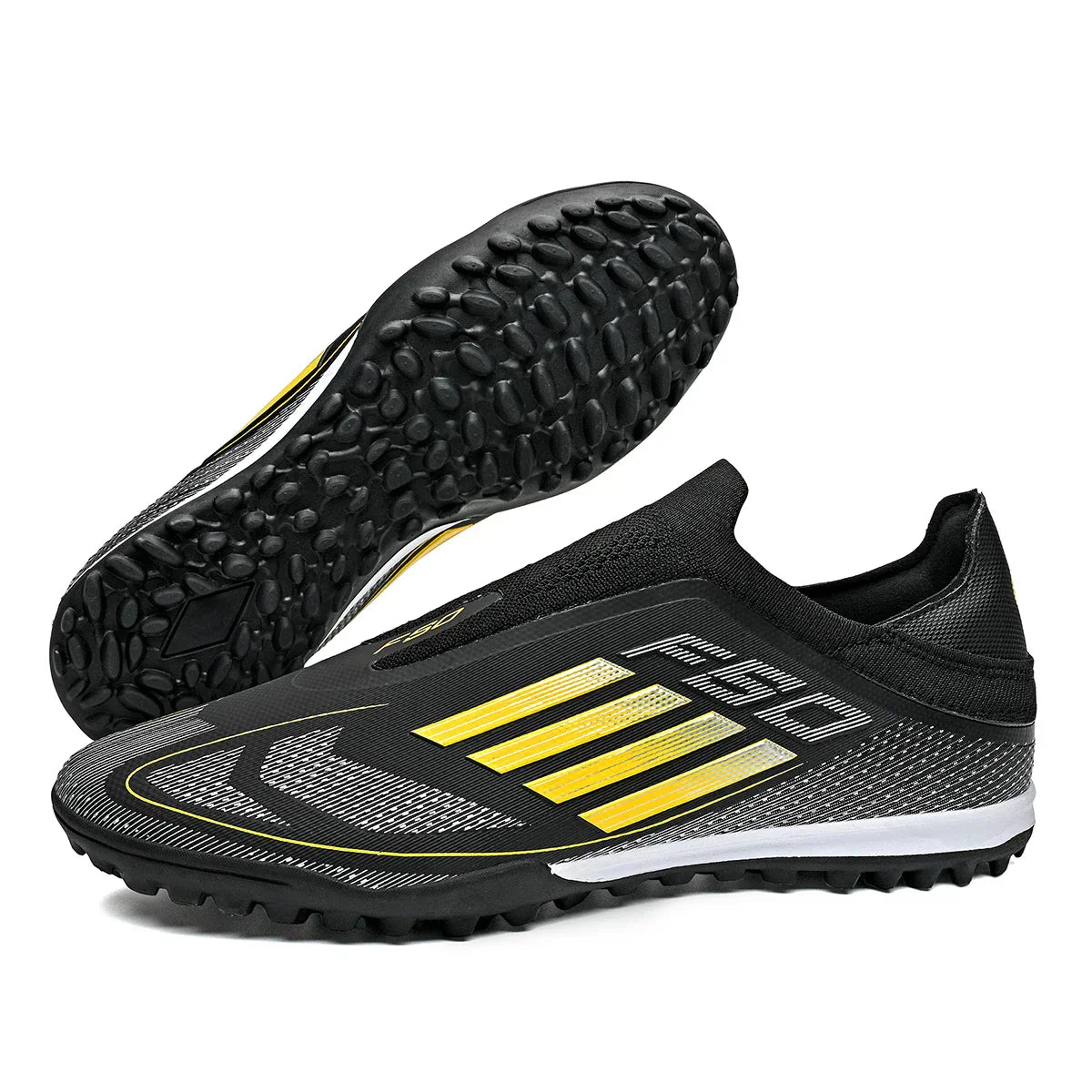 New Men Soccer Shoes Cleats Outdoor Sport Football Boots Non Slip Training Boys Breathable Adult Long Spikes Match Comfortable