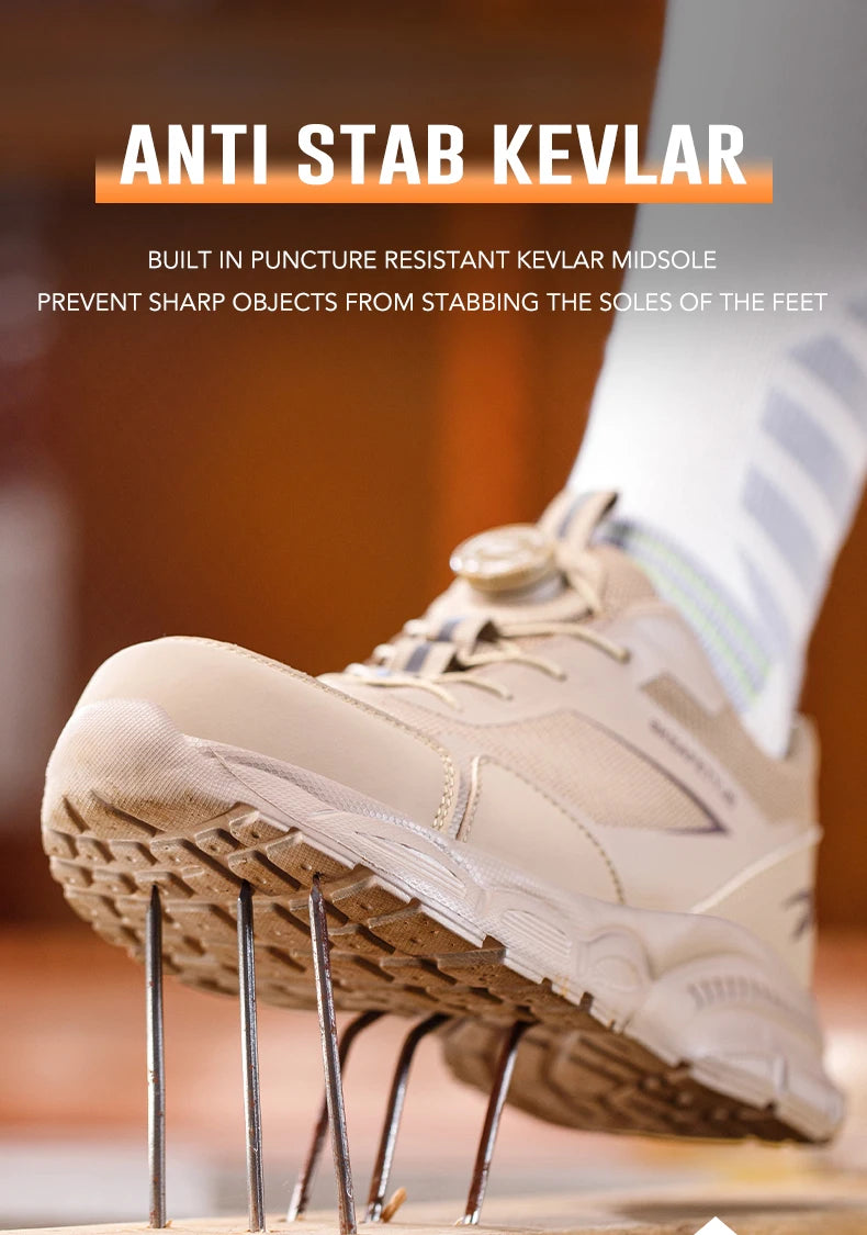 New 2025 Insulation Shoes Construction Work Boots Anti-smash Anti-puncture Safety Shoes Men Steel Toe Boots Indestructible Shoes