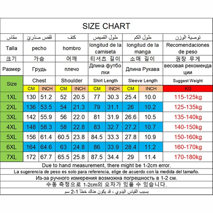 Plus Size Printed T Shirt Men 5XL 6XL 7XL 180kg Loose Short Sleeve Tee Oversized Tops Big Size Men Clothing 티셔츠 반팔 남자 Camiseta