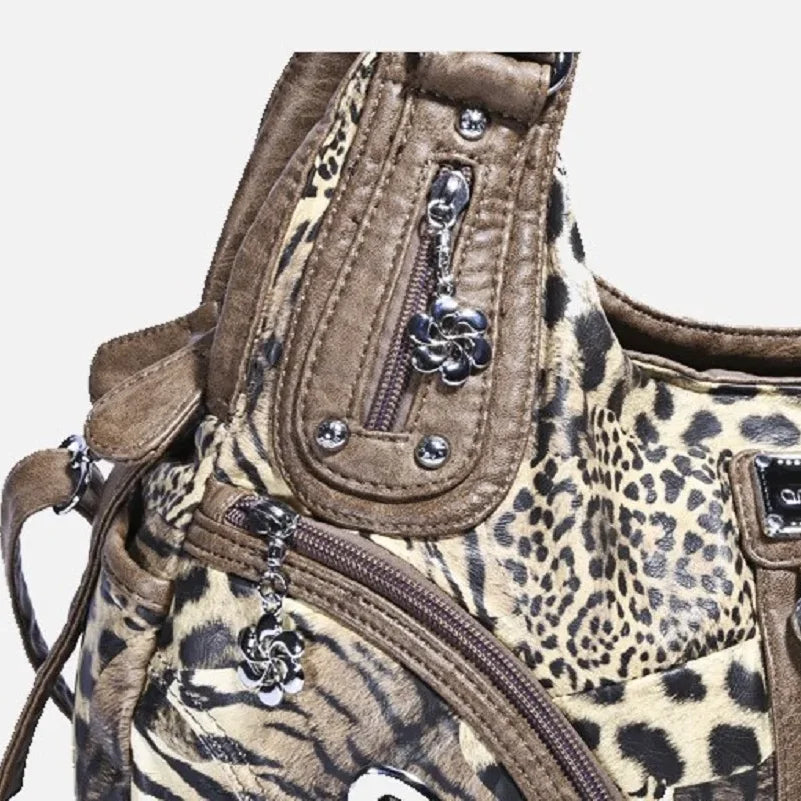 Vintage Women Handbags Fashion Shoulder Bag Large Tote Top-handle Shopping Pack Multifunctional Satchel Lady Hobos Purse