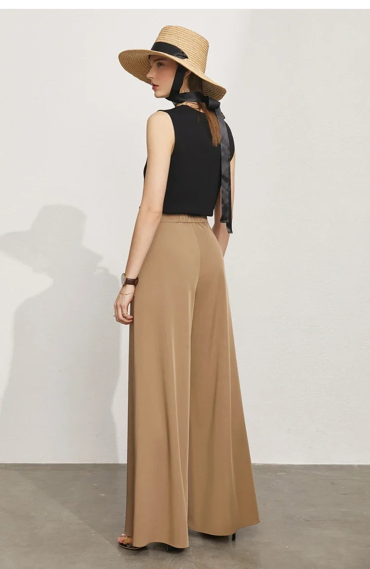 Minimalism Vests for Women 2023 Summer New Simple Versatile Hyperbola V-neck Slim Underlay Top Crop Tops Tank Top 12342277