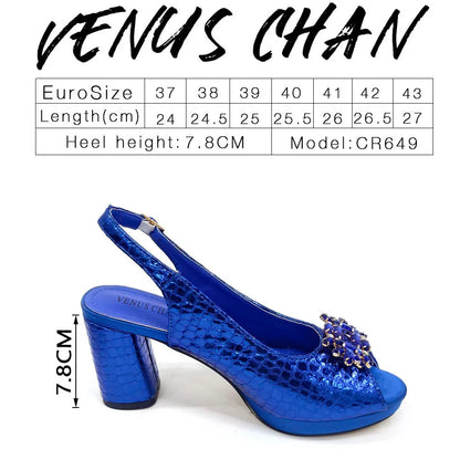 Fashion Italian Shoe and Bag Set Designer Women 2024 African Ladies Shoes and Bags Decorated with Rhinestone Wedding Women Pumps