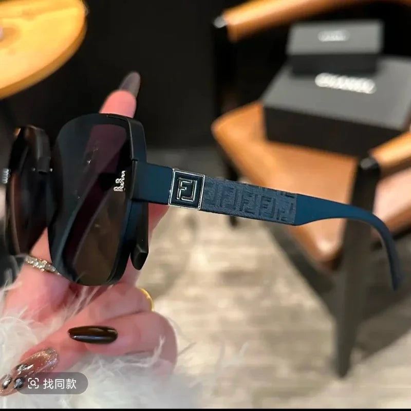 F New Fashion UV400 Sunglasses Women's Light Luxury Sunglasses High Quality Personality Trend Women's Men's Ladies Sun Glasses