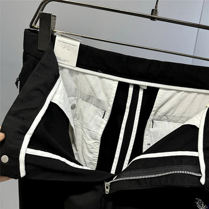Japanese Vintage Casual Baggy Pants Mens Clothing High Quality Trend Straight Pants Fashion Loose Trousers Streetwear Pants Male