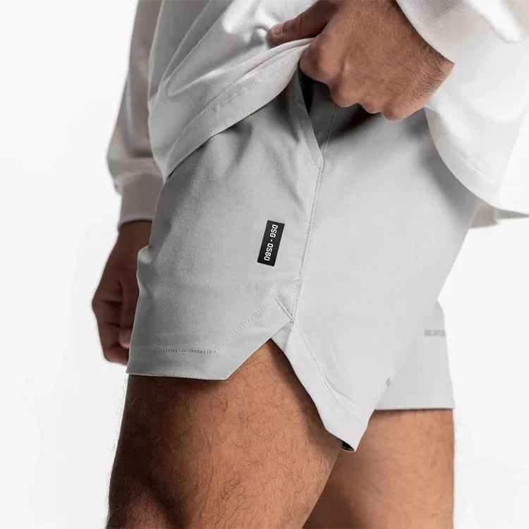 Men's Quick-Drying Shorts Summer Gym Workout Running Basketball Sports Breathable Slim Fit Casual Training Streetwear Fashion‌