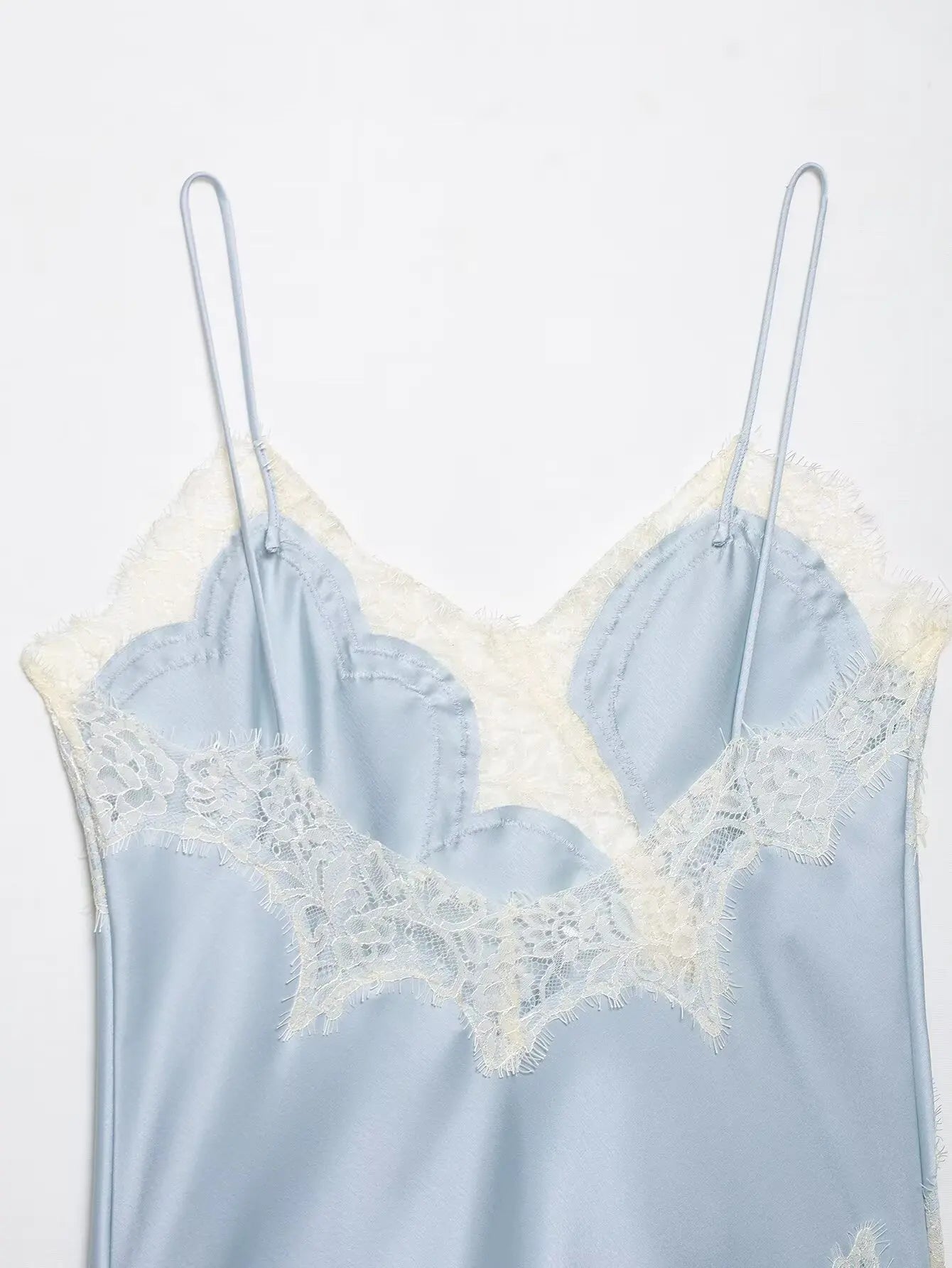 Sexy Women Asymmetrical Lace Slip Tops Summer Female Backless Sleeveless Off Shoulder Underwear Tanks Elegant Beach Camisole