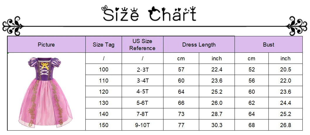 Girl Elsa Anna Princess Dress with LED Light Up Costume for Kids Cosplay Party Clothes Rapunzel Aurora Outfit Carnival Prom Gown