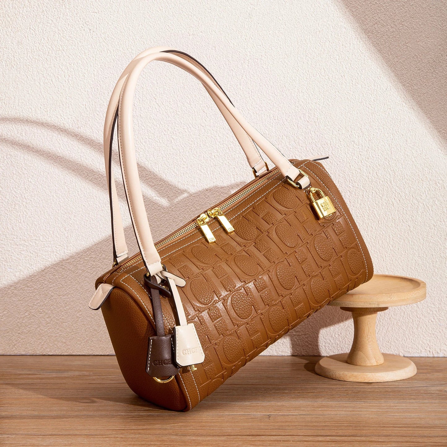 Women's Shoulder Bag 2026 New Simple Brown Handbag Women's Commuting Pillow Bag