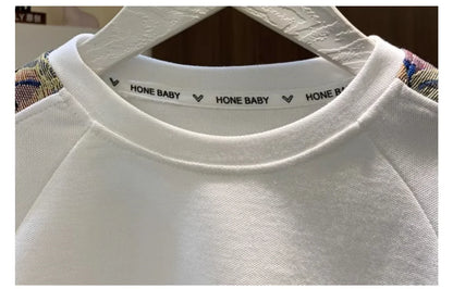 Korean Clothes for Children Boys T-shirt Shorts 2-piece Set Summer Cotton Short Sleeve Kids Clothes Sets Baby Tracksuit 2-11Y
