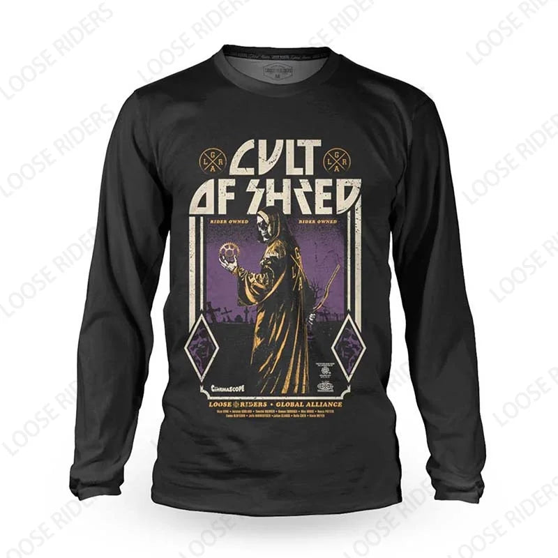 2023 loose riders mtb shirt BMX mountain bike men's quick dry jersey off-road DH motorcycle jersey enduro quick dry jersey