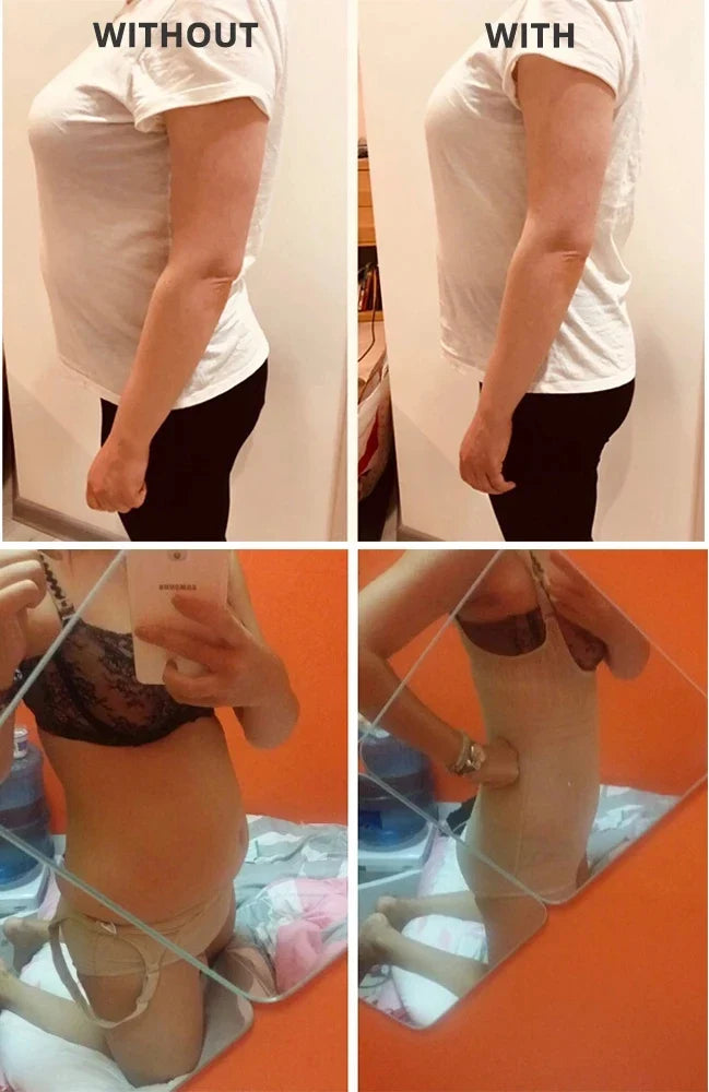 Body Shaper Women Waist Trainer Slimming Tummy Control Underwear Flat Belly Corset Bodysuit Shapewear Cincher Firm Underbust