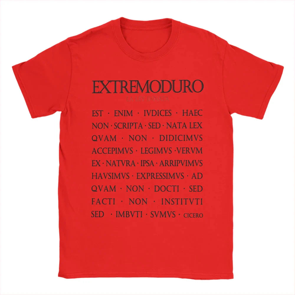 2026 Summer Rock Extremoduro Tour T Shirts Men Women Cotton Vintage Printed T-Shirt Crewneck Tee Shirt Fashion Short Sleeve Tops