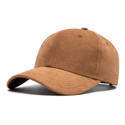 Fashion Baseball Caps For Men Women Autumn Winter Solid Retro Snapback Hip Hop Hat Unisex Street Adjustable Sun Visor Caps