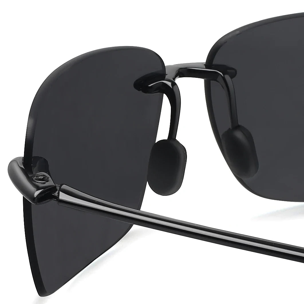 Sports Sunglasses for Men Women Tr90 Rimless Frame for Running Fishing Golf Driving MJ8009